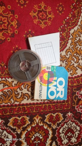 Zdjęcie oferty: NIEMIECKIE Taśmy szpulowe o średnicy 15 cm z przełomu lat 80 / 90 tych