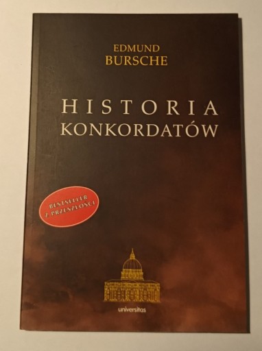 Zdjęcie oferty: Bursche Historia konkordatów Historia Kościoła