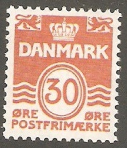 Zdjęcie oferty: Dopłata - znaczek obiegowy 744 Dania