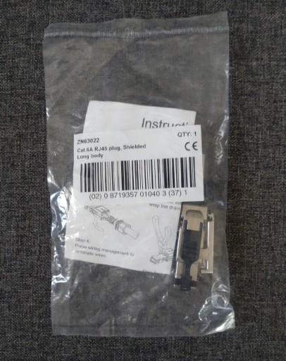 Zdjęcie oferty: Zestaw 12 Sztuk Wtyczka RJ45  ZN63022 Nowe
