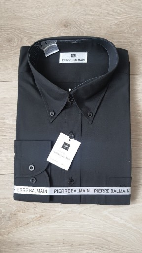 Zdjęcie oferty: Czarna koszula męska Pierre Balmain 43