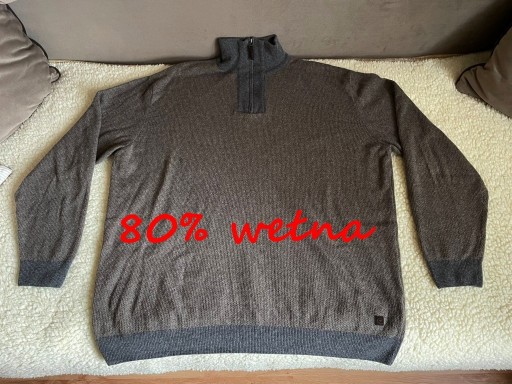 Zdjęcie oferty: Sweter męski 80% wełna Casa Moda, duży, r.3XL