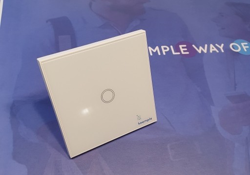Zdjęcie oferty: Włącznik pojedynczy Z-wave Keemple smart home HA