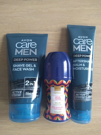 Zdjęcie oferty: Zestaw kosmetyków Avon dla mężczyzn dezodorant żel
