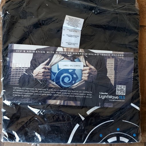 Zdjęcie oferty: Newtek LightWave 3D - oryginalny T-Shirt L