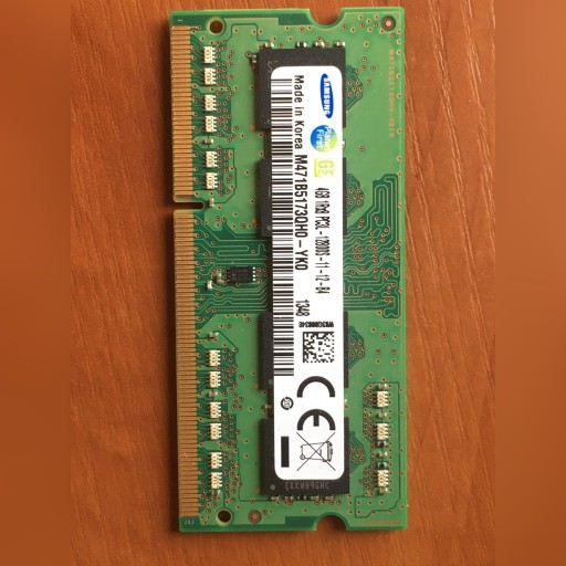 Zdjęcie oferty: SAMSUNG 4GB SODIMM DDR3L 1600MHz 1,35V DO LAPTOPA