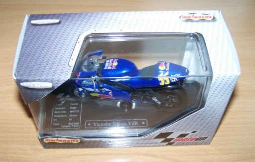 Zdjęcie oferty: YAMAHA 500CC YZR (RED BULL) - MAJORETTE 1:18