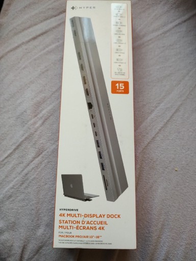 Zdjęcie oferty: Hyper HyperDrive 4K Multi-Display for 13"-16" MacBooks
