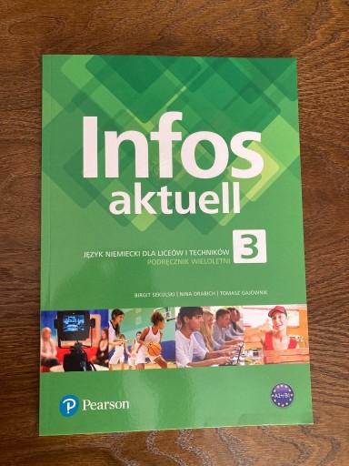 Zdjęcie oferty: Podręcznik infos aktuell 3+ kod , język niemiecki 