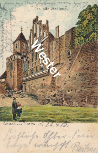 Zdjęcie oferty: Toruń / Thorn Litografia  1905 r.