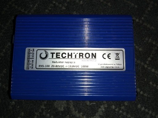 Zdjęcie oferty: Reduktor napięcia   Techtron 80...24V na 13.8V