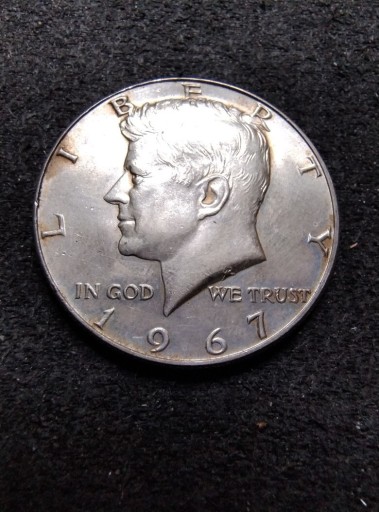 Zdjęcie oferty: USA half dollar 1967 Kennedy