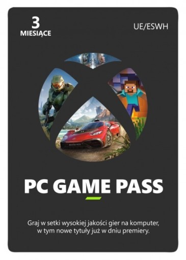 Zdjęcie oferty: XBOX PC GAME PASS 90 DNI