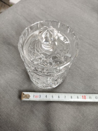 Zdjęcie oferty: Kryształ PRL mała cukiernica 7 cm średnicy