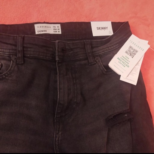 Zdjęcie oferty: Spodnie jeansowe męskie  Terranova dżinsy skinny