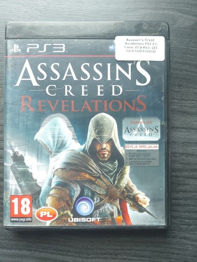 Zdjęcie oferty: Assassins Creed Revelations ps3.