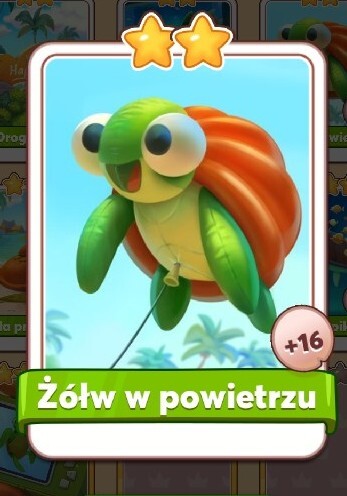 Zdjęcie oferty: Żółw w powietrzu Coin master 