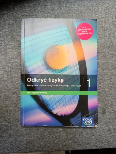 Zdjęcie oferty: Odkryć fizykę 1 