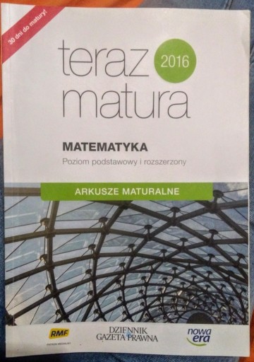 Zdjęcie oferty: Matematyka arkusze maturalne podstawa rozszerzenie