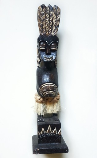 Zdjęcie oferty: Figurki afrykańskie drewniane 33 cm styl Etno