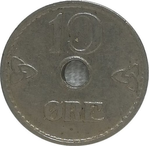 Zdjęcie oferty: Norwegia 10 ore 1949, KM#383