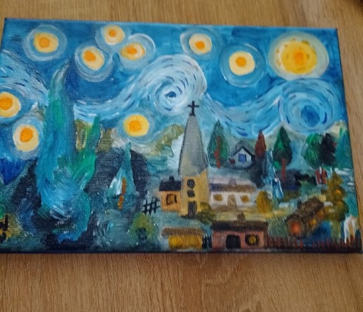 Zdjęcie oferty: Na płótnie Vincent van Gogh  kopia mal.ręcz 