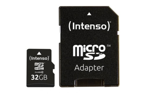 Zdjęcie oferty: Karta pamieci Intenso microSDHC 32GB + adapter SD