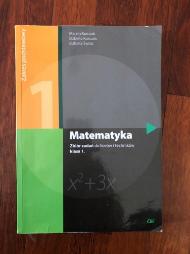 Zdjęcie oferty: Podręcznik matematyka 1