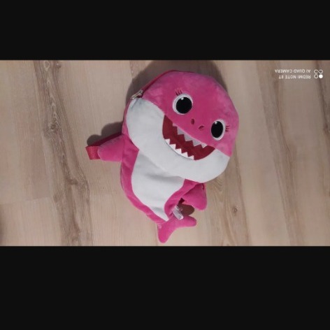 Zdjęcie oferty: Pluszowy plecaczek maskotka Baby Shark różowy