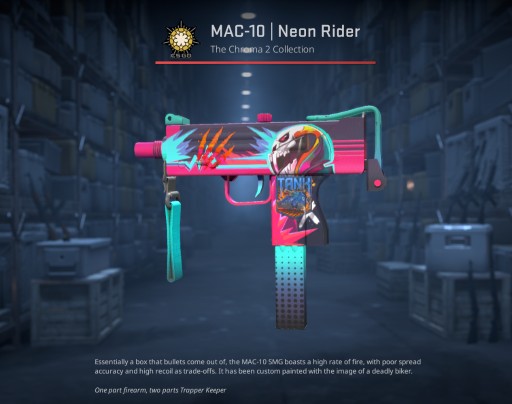 Zdjęcie oferty: SKIN CS2 MAC-10 | Neonowy jeździec/Neon Rider