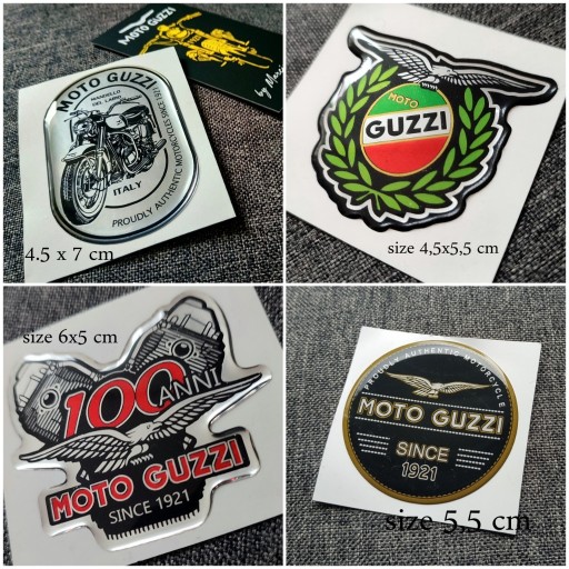 Zdjęcie oferty: Moto Guzzi naklejki, set, zestaw, stickers 