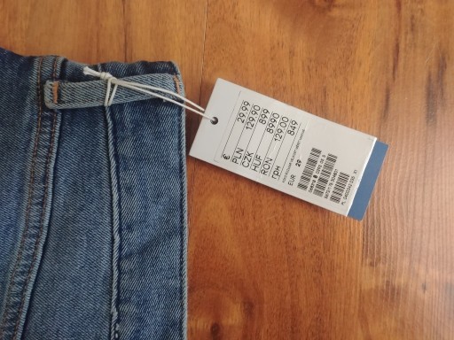 Zdjęcie oferty: Nowe spodnie męskie slim H&M rozmiar EUR 29