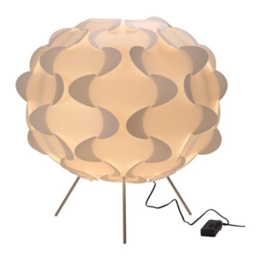 Zdjęcie oferty: Duża lampa podłogowa IKEA FILLSTA ozdobna biała.