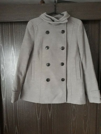 Zdjęcie oferty: Szary płaszcz H&M rozmiar 44 stan idealny 