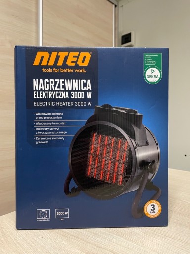 Zdjęcie oferty: Niteo tools nagrzewnica elektryczna 3000W