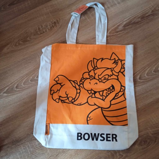 Zdjęcie oferty: Torba bawełniana do szkoły Super Mario - BOWSER