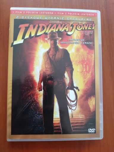 Zdjęcie oferty: Indiana Jones i królestwo kryształowej czaszki/dvd