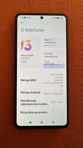 Zdjęcie oferty: Xiaomi 11T Pro 256 GB