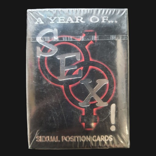 Zdjęcie oferty: Karty pozycje seksualne A year of sex 54 karty