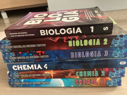 Zdjęcie oferty: Zbiory maturalne chemia biologia