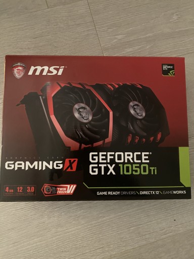 Zdjęcie oferty: Karta Graficzna Msi GamingX Gtx 1050Ti 