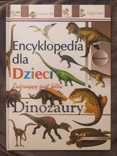 Zdjęcie oferty: Dinozaury Encyklopedia dla dzieci 