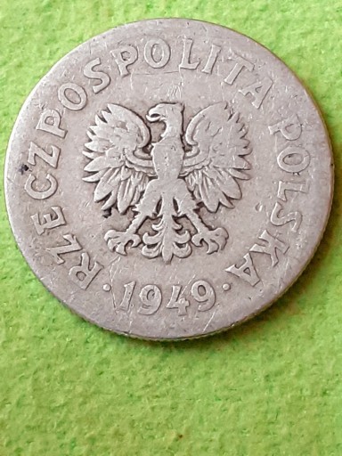 Zdjęcie oferty: 50 GROSZY, 1949 PRL 