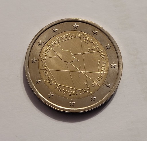 Zdjęcie oferty: 2 euro Portugalia 2019 Madera Porto Santo