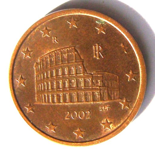 Zdjęcie oferty: 5 eurocent Włochy 2002