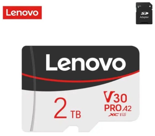 Zdjęcie oferty: Karta pamięci Lenovo Micro SD 2TB + TF + ADAPTER!