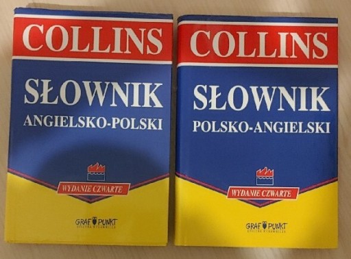 Zdjęcie oferty: Zestaw słowników Collins polsko-angielski