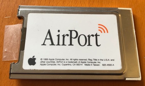 Zdjęcie oferty: Apple AirPort, karta WiFi