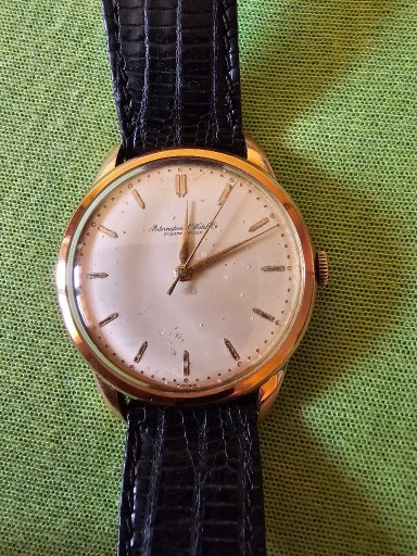 Zdjęcie oferty: IWC Schaffhausen zegarek złoty 18k 750 36mm 1956r.