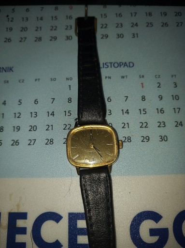 Zdjęcie oferty: Oryginalny damski zegarek Omega de Ville (490.63)